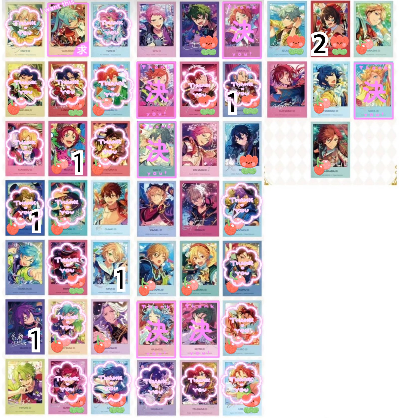 あんスタ　星幻時序チェキ　瀬名泉 超激安 あんスタ星幻時序チェキ瀬名泉 その他 - その他