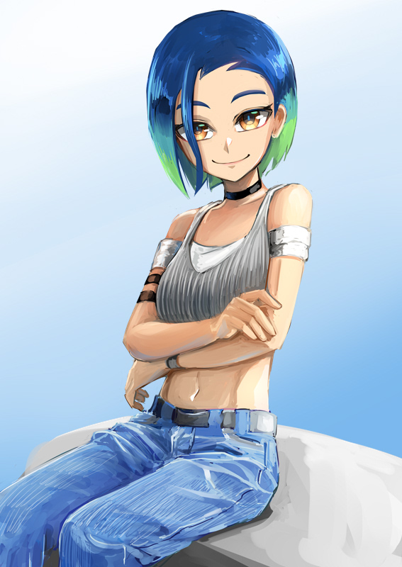 ジーパンのお姉さんが好き過去絵 