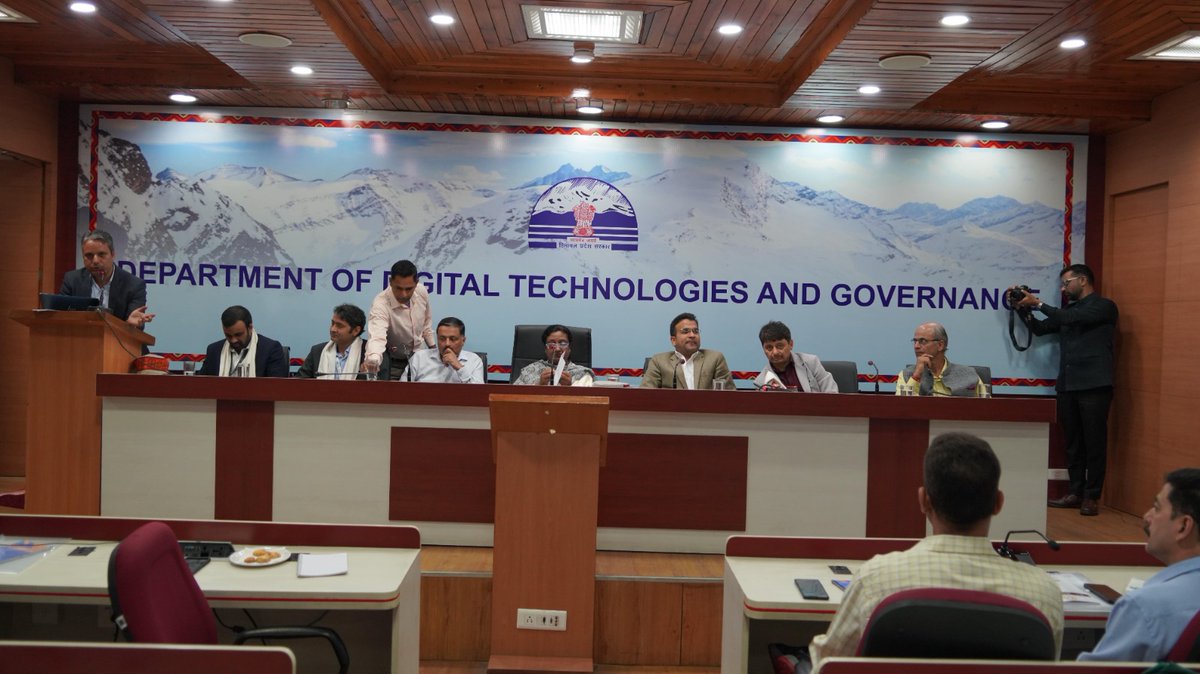 DDT&amp;G, GoHP, in collaboration with NeGD, organised a workshop on “Awareness and Sensitization on User Experience and Design Systems” at Shimla. Smt. Rakhil Khalon, Secretary (DT&amp;G) to the GoHP, delivered the keynote address, Dr. Nipun Jindal, Director (DT&amp;G), chaired the workshop