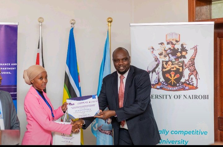 kesa_kenya's tweet photo. Congratulations to Jacklyn Katunga and Dominic Mwita Amosi of Multimedia University,  the team that proudly represented KESA at the just-concluded 2025 #AFEA Annual Conference in the Undergraduate Economic Challenge. You made the entire #KESA community proud. Well done. https://t.co/2wb7EJz7At