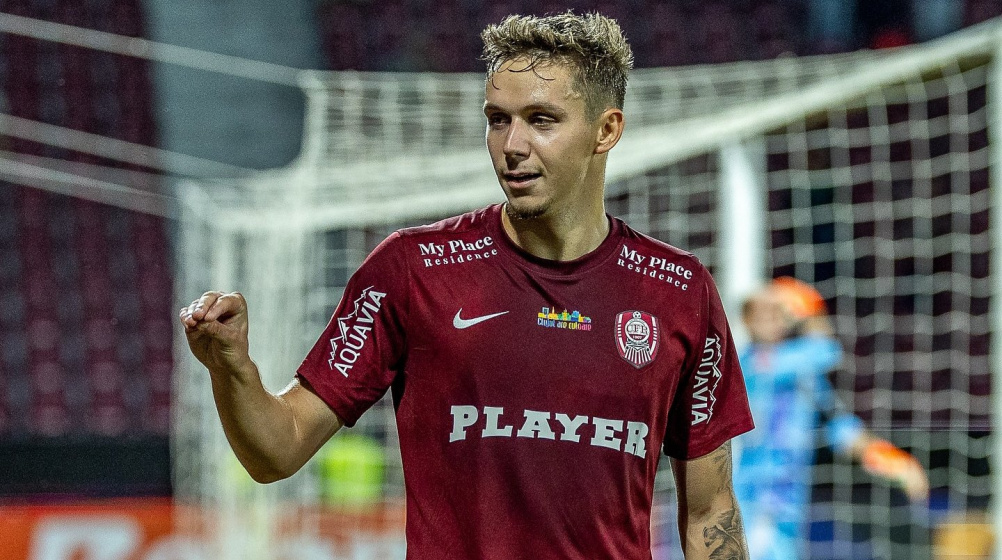marcobiancoo's tweet image. 🔴⚪️ Stade Rennais have submitted a €12M bid for Louis Munteanu — deal is progressing and parties are optimistic 🔥
If all goes to plan, Romanian striker will soon travel to Brittany to sign as new SRFC player 🇷🇴
#StadeRennais #Transfers