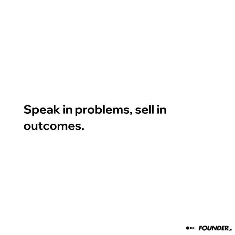 oluadedej's tweet image. I forgot to share this yesterday
Thanks to Chris Mole, founder of FounderOn(.)com
Reminder:
Problem aware customers just want to know that you "feel their pain". It's the easiest way to build trust.