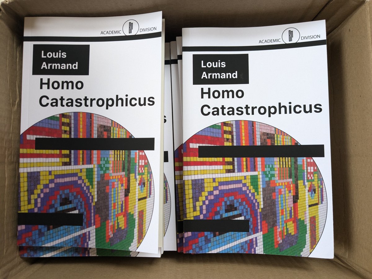 the division was inaugurated by Louis Armand's HOMO CATASTROPHICUS: The Revolt Against Civilisation
erratumpress.com/homo-catastrop…
// traversing the constellation of aesthetic &amp; political  avant-gardes of the long 20th century &amp; the terminal shock of posthumanism //