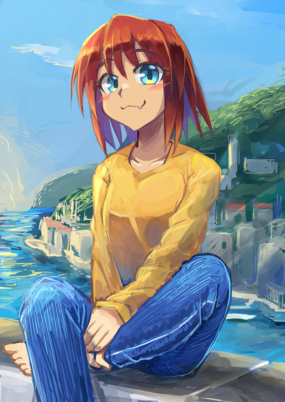 ジーパンのお姉さんが好き過去絵 