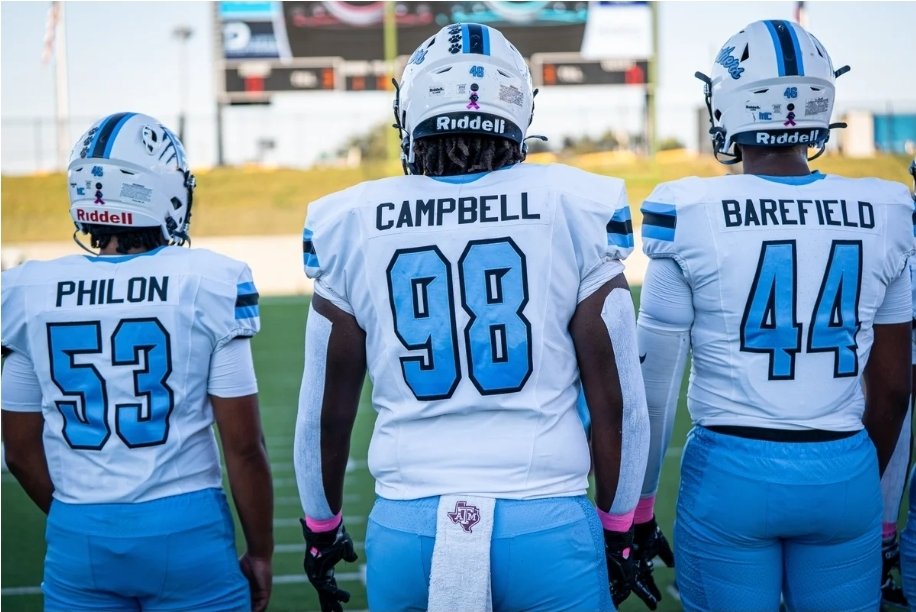 🔥 Paetow has a monster on D-line too: Daryl Campbell.
Power? ✅
Motor? ✅
Opposing QBs? 😬
#PaetowFootball #TXHSFB #KatyISD