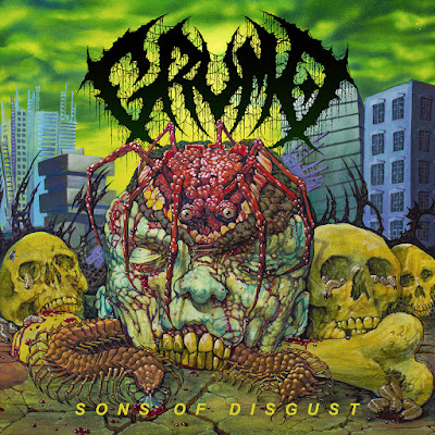 deadlystormzine's tweet photo. Devastating, sharp and uncompromising death grindcore, played like a partes that will cut you into small pieces! Massacre of the body, massacre of the mind! GRUMO - Sons of Disgust (2025): https://t.co/JdxYyf7YXE Review soon on: https://t.co/mUCReyjPvu .@deadlystormzine #grindcore #grumo #Deathmetal #newalbum #NowPlaying .@GrumoGrind .@newmetalalbums1