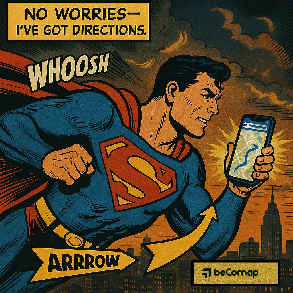 beco_map's tweet image. 𝗘𝘃𝗲𝗻 𝗵𝗲𝗿𝗼𝗲𝘀 𝗴𝗲𝘁 𝗹𝗼𝘀𝘁 𝗮𝘁 “𝗬𝗼𝘂’𝘃𝗲 𝗮𝗿𝗿𝗶𝘃𝗲𝗱.”

That’s why indoor navigation needs a superpower.
With beComap, go beyond the entrance straight to the right floor, right room
becomap.com
#IndoorNavigation #beComap #SmartMaps #DigitalWayfinding