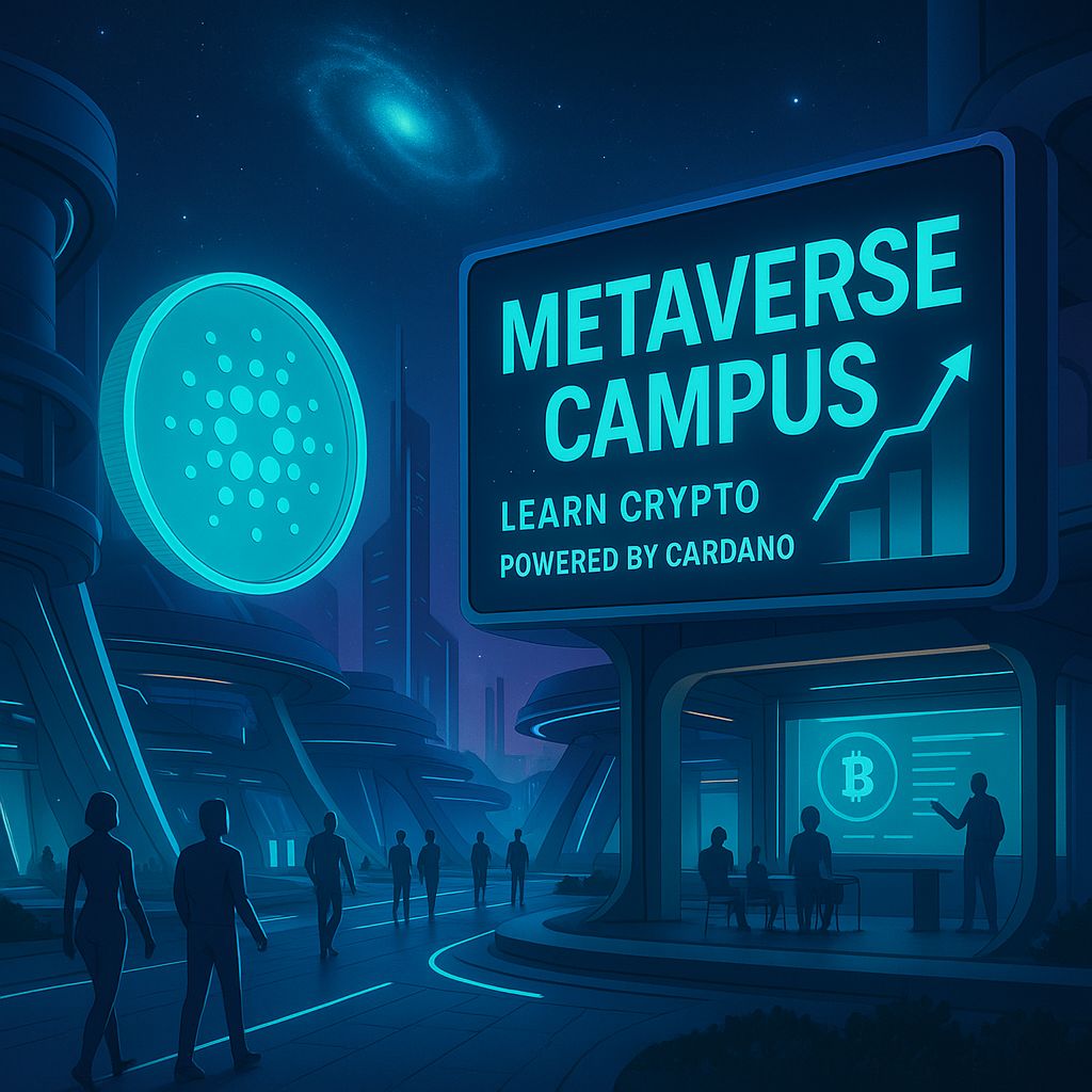 🏫 Soon you'll be able to walk into a virtual classroom and learn about NFTs, DeFi, staking, and more

#CardanoNFTs #CNFTCommunity #CNFTs #CNFTProject #CardanoNFT