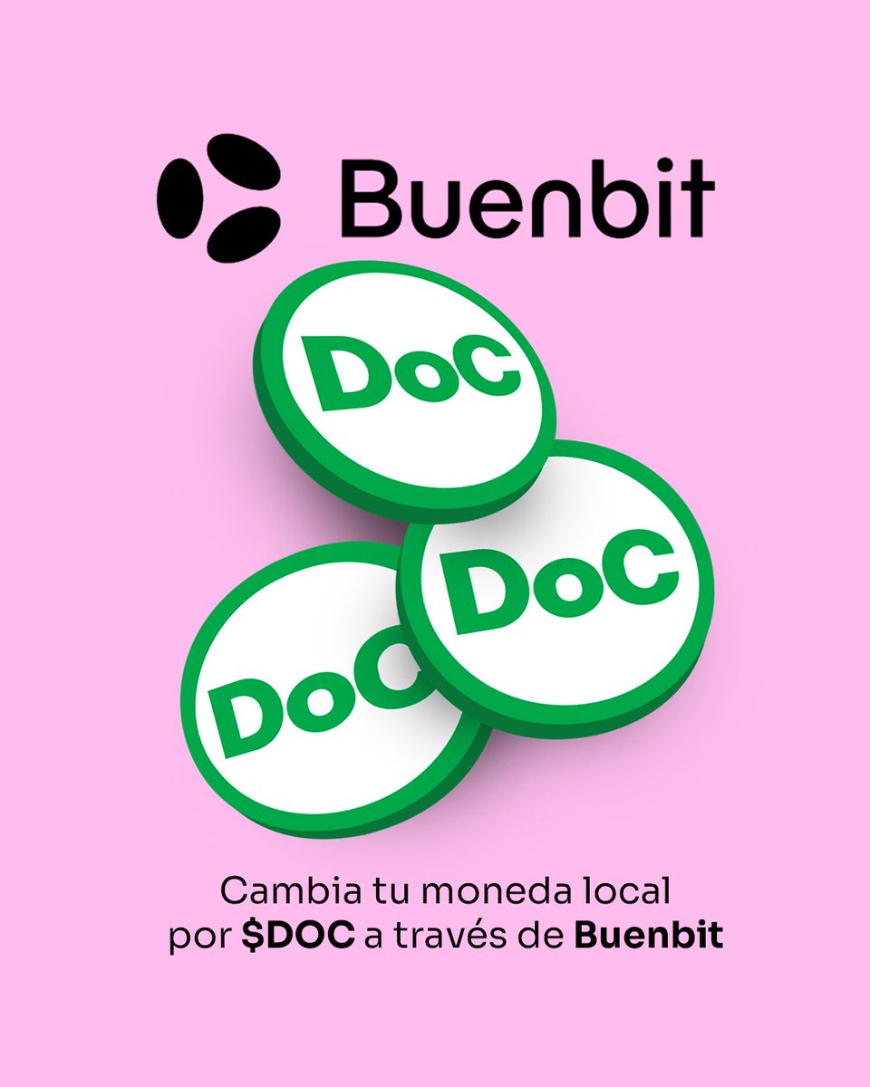 ¿Buscas una forma fácil de entrar y salir de $DOC? 👀

¡<a href="/buenbit/">Buenbit</a> lo hace posible!
Además de comprar y vender la stablecoin descentralizada, también te ofrece una tarjeta para usar tus fondos donde quieras 💳🔥

#Buenbit cuenta con presencia en Argentina 🇦🇷, México 🇲🇽, Perú 🇵🇪 y