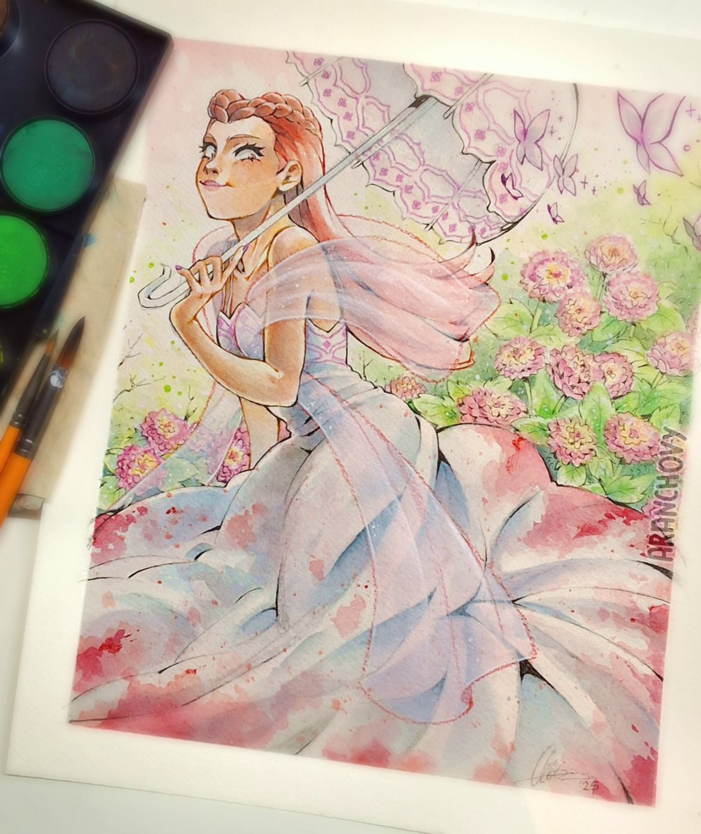 Aranchovy's tweet image. The loveliest rose can hide the cruelest thorn... 🥀
#dahliahawthorne #aceattorney