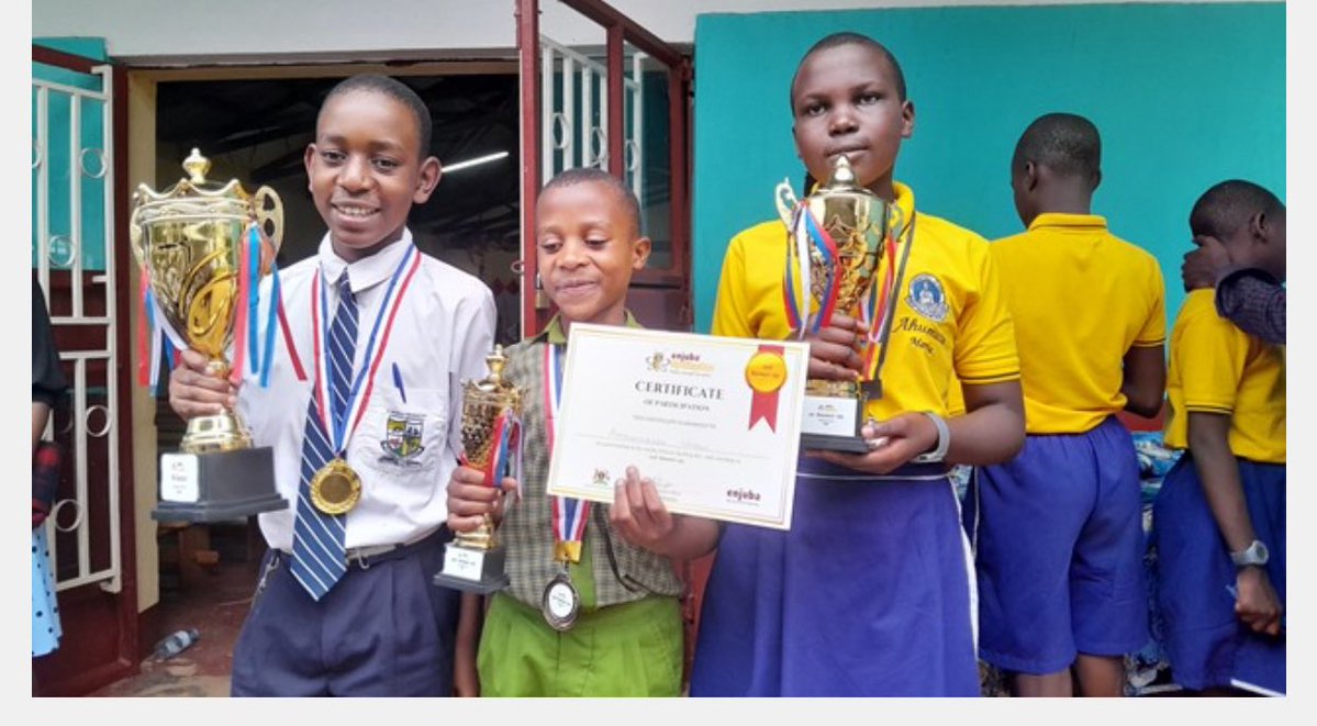 CapitalFMUganda's tweet image. Ankole Pupils Qualify for National Spelling Bee
Ten pupils from Bushenyi and Sheema districts have qualified for the National Spelling Bee after a regional contest in the Ankole Sub-Region. Leading schools include Parental Care Primary School, St. Mukasa Preparatory Seminary,…