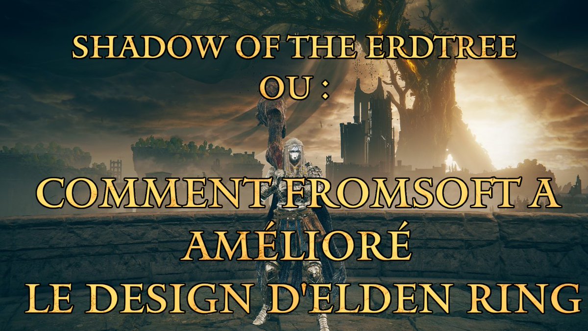 [NOUVELLE VIDÉO] Comment FromSoft a amélioré le design d'Elden Ring avec son DLC ?!?

On y parle taille, recyclage et level design.

➡️youtu.be/r0uhyS0jVOQ
