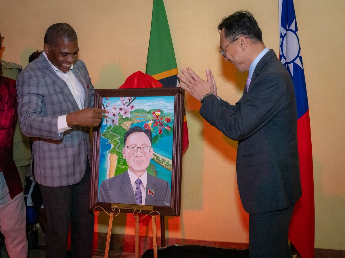 TerranceDrewSKN's tweet image. It is with deep gratitude and a touch of sadness that we bid farewell to His Excellency Ambassador Michael Lin, the outgoing Ambassador of the Republic of China (Taiwan) to the Federation of St. Kitts and Nevis.
For over seven and a half years, Ambassador Lin served our…