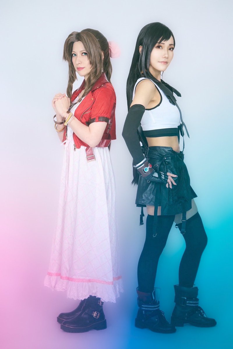 Cosplay＿＿
FINAL FANTASY VII R

Aerith &amp; Tifa

The best companion and the best friend！

📸<a href="/ryoko_camera/">涼子</a>