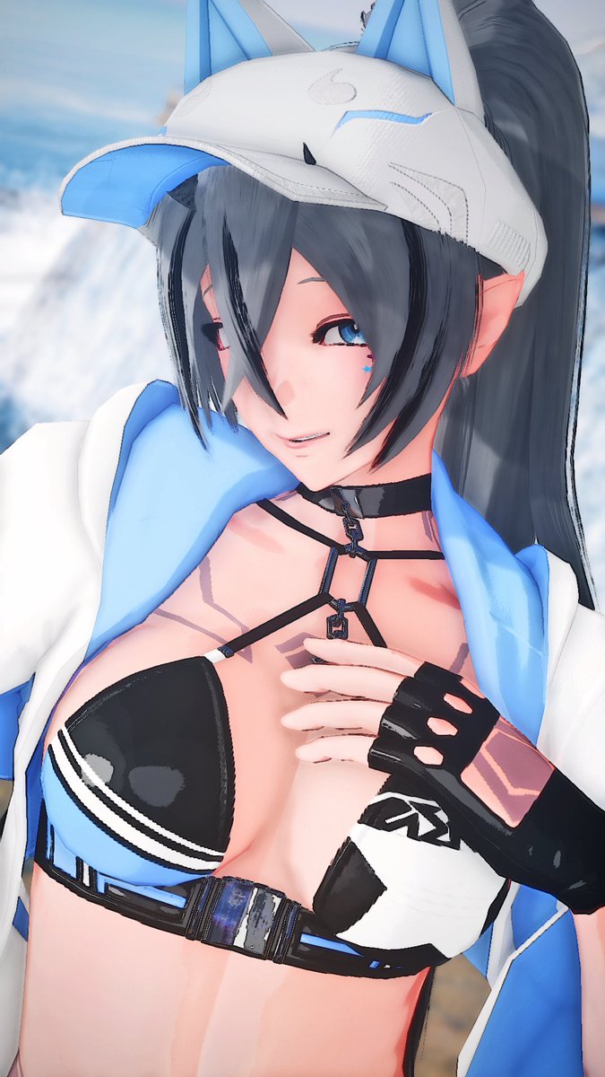 Nyt3_'s tweet image. Quick ss while my horse girls aren't looking...

#PSO2NGS_SS