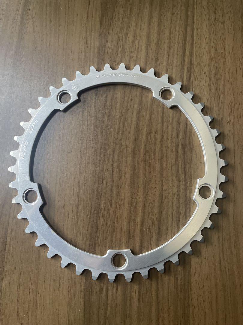 SUGINO AERO MIGHTY 42t pcd144 njs 競輪