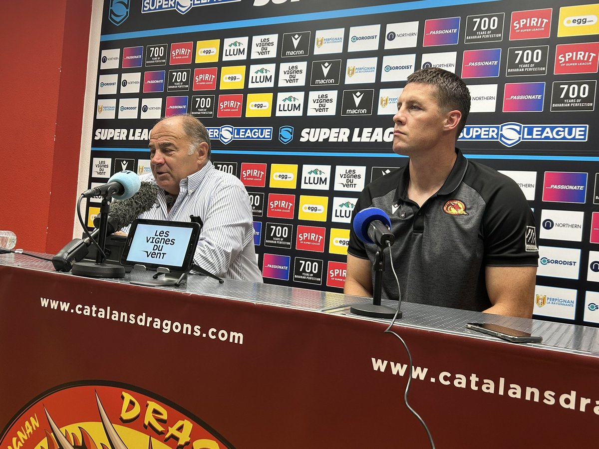 C’est officiel, Joel Tomkins sera le coach des Dragons Catalans jusqu’en 2027. #SuperLeague