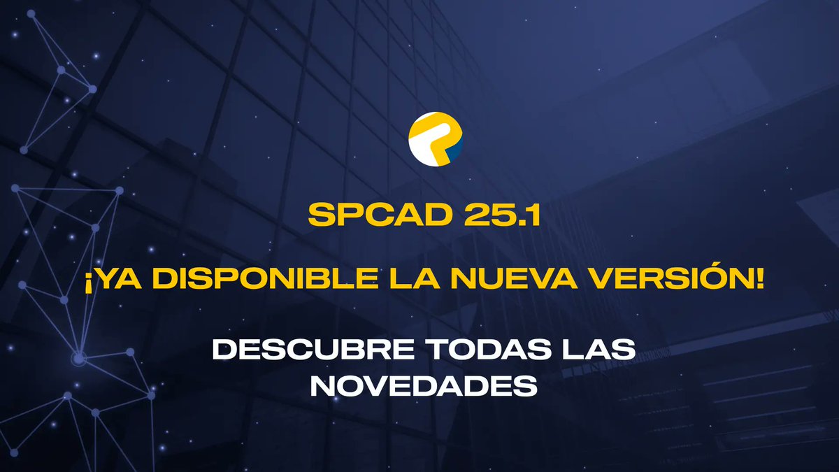 🚀¡Ya disponible SPCAD v25.1!🚀

Más productividad, mejor rendimiento y nuevas herramientas CAD.
Descubre todas las mejoras en nuestro blog.

🔗dsctandem.com/progecad/2025/…

#progeCAD #CAD #Ingeniería #SPCAD #arquitectura
