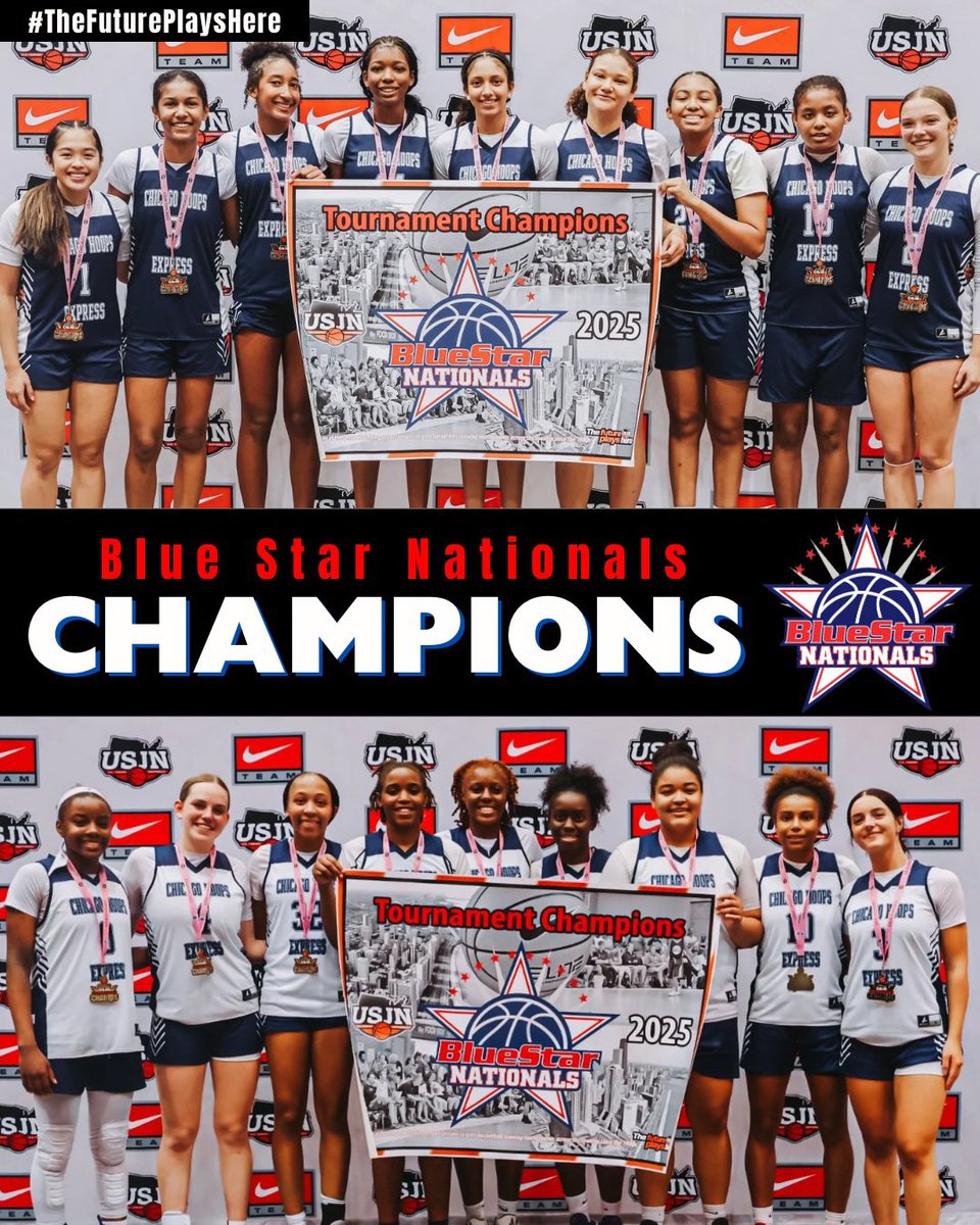 Blue Star Nationals 𝐂𝐇𝐀𝐌𝐏𝐒! 

Congrats, <a href="/ChiHoopsExpress/">(CHE) Jerald Davis</a>❗️