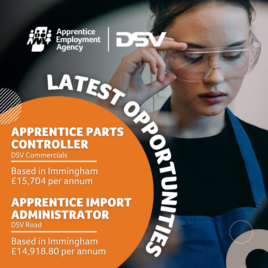 ApprenticeEmployment (@apprenticeemp) on Twitter photo Looking to kickstart your career in logistics?
We've got 2 paid, full-time roles with DSV that include real training & real growth. ๐
๐ Import Admin: findapprenticeship.service.gov.uk/apprenticeshipโฆ
๐ Parts Controller: findapprenticeship.service.gov.uk/apprenticeshipโฆ
#Apprenticeships #Logistics #Apprentice Looking to kickstart your career in logistics?
We've got 2 paid, full-time roles with DSV that include real training & real growth. ๐
๐ Import Admin: findapprenticeship.service.gov.uk/apprenticeshipโฆ
๐ Parts Controller: findapprenticeship.service.gov.uk/apprenticeshipโฆ
#Apprenticeships #Logistics #Apprentice