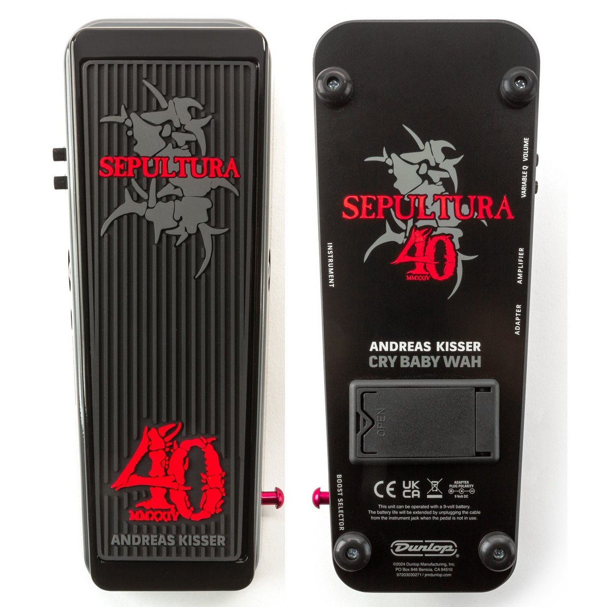 ROCKINN_namba's tweet image. 【#ロックイン難波】国内入荷数は数えられるほど僅少!「#JimDunlop」限定モデル"AK95MMXXIV Sepultura 40th Anniversary Cry Baby Wah"。セパルトゥラ結成40周年記念ワウペダル!ぜひご検討ください!(新品/送料無料)
digimart.net/cat13/shop4773…