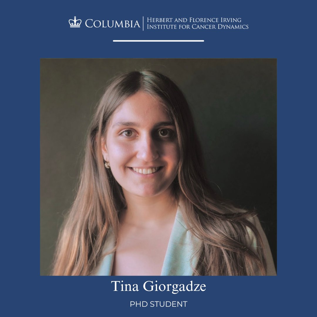 Cancer_dynamics's tweet image. Welcome to IICD, Tina Giorgadze! 👋
A PhD candidate in Statistics,  Tina is mentored by Simon Tavaré. Her research explores statistical  methods for inferring copy number variation from sequencing data and  tumor heterogeneity modeling.
We’re thrilled to have her on board!
#IICD