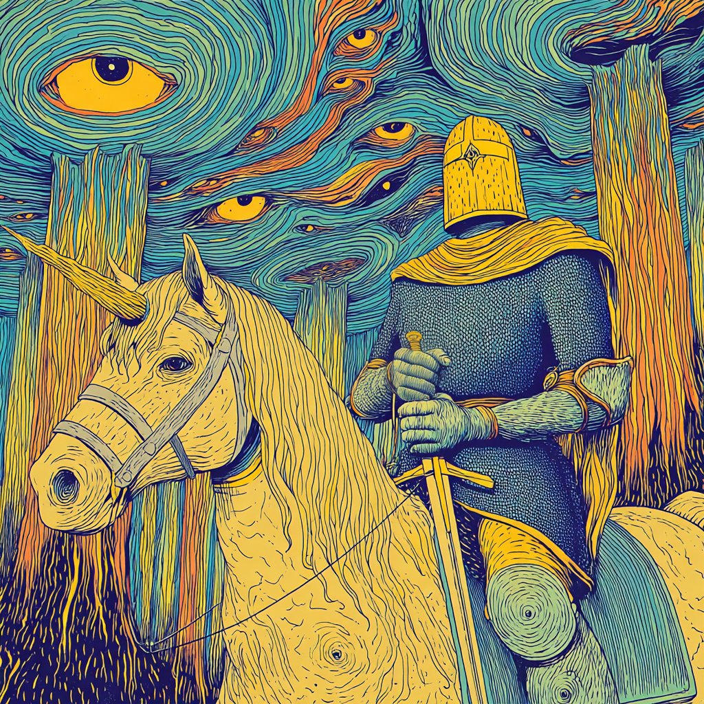 Artedeingenio's tweet image. This style reference from Midjourney V7 is something truly extraordinary:
--sref 181371229
I’d describe its aesthetic as psychedelic surrealism — dreamlike, disorienting, and visually unforgettable.
Honestly, I think Hitchcock and Dalí would’ve loved it 👁️🌀