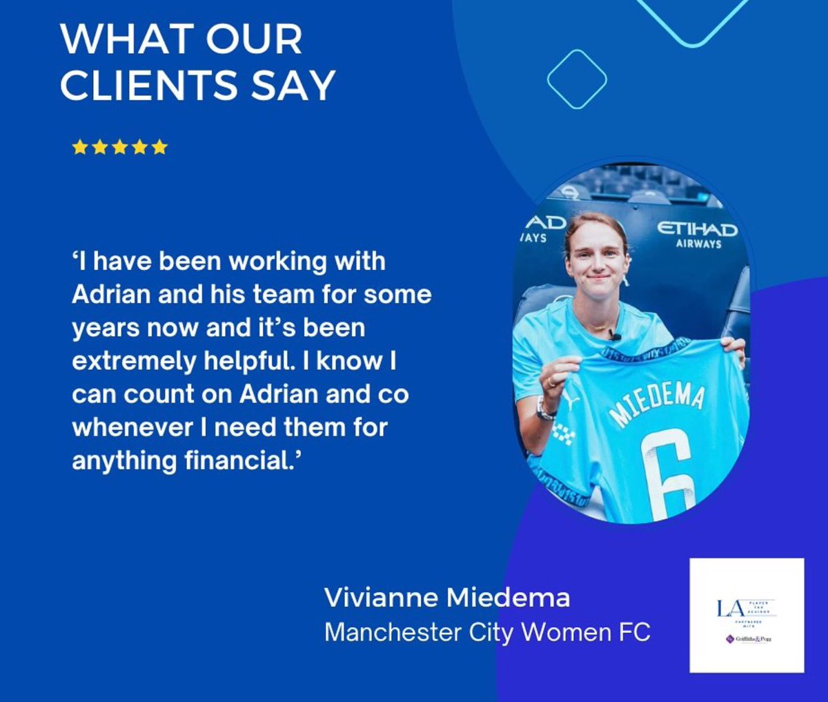 Lily Agg (@lilyagg8) on Twitter photo We currently work with 75 Clients from WSL, WSL 2 and Tier 3. If you’re a footballer no matter what level of you pay tax, let us help you.
Email - Lataxadvisory@gmail.com
Phone - 07388345199 We currently work with 75 Clients from WSL, WSL 2 and Tier 3. If you’re a footballer no matter what level of you pay tax, let us help you.
Email - Lataxadvisory@gmail.com
Phone - 07388345199