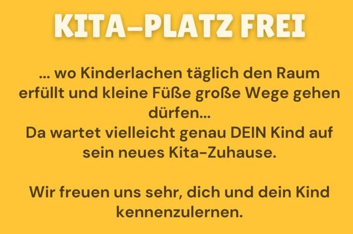 Die tollste Kita im Essener Norden (die bald mit Luftfiltern ausgestattet sein wird 🥰) hat durch einen Umzug bedingt kurzfristig noch einen Platz frei!
Für nähere Infos gerne DM an mich!
Gerne #retweet