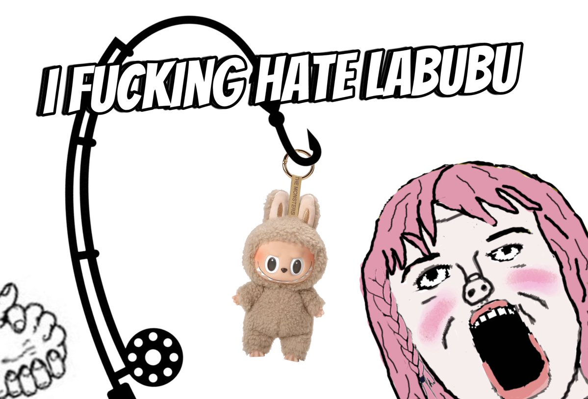 BlockchainBoyy's tweet image. labubu is the latest consumeristic totem to a post-god world
it sickens me to the core of my being. it’s a symbol of post-collapse softness dressed up as healing
grown adults hoarding and clutching cheap chinese garbage like they won’t throw it out in 6 months anyways
people…