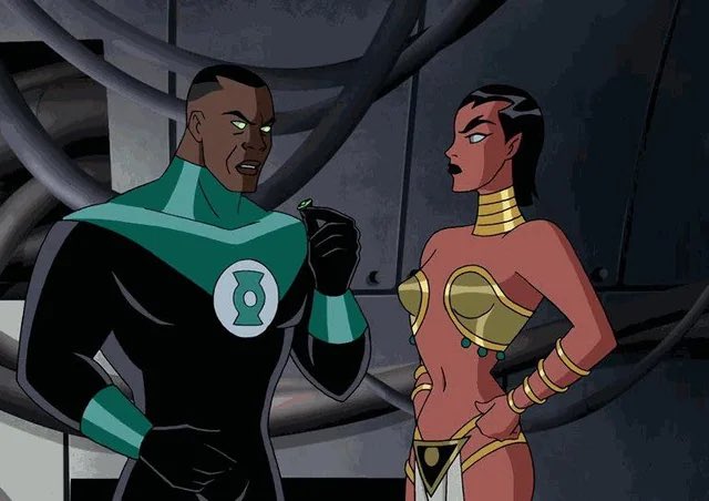 KentWayne94's tweet image. This man John Stewart definitely had the bad bitches.