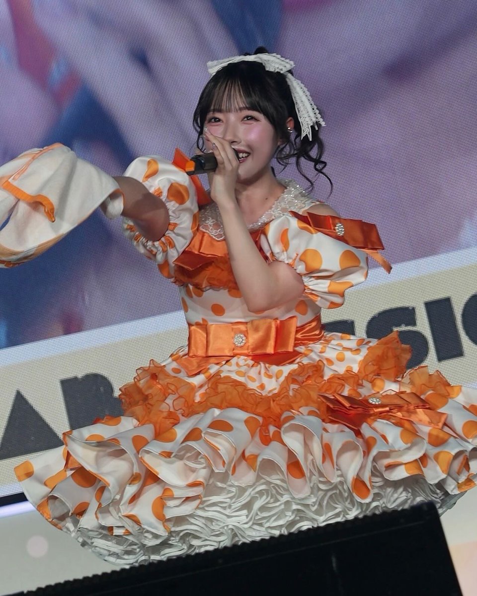 きゅーすとの衣装リボンいっぱいで 車幅すごいとこもお気に入りです🎀