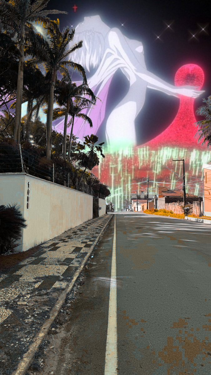 Parece a rua que eu morava durante o Terceiro Impacto