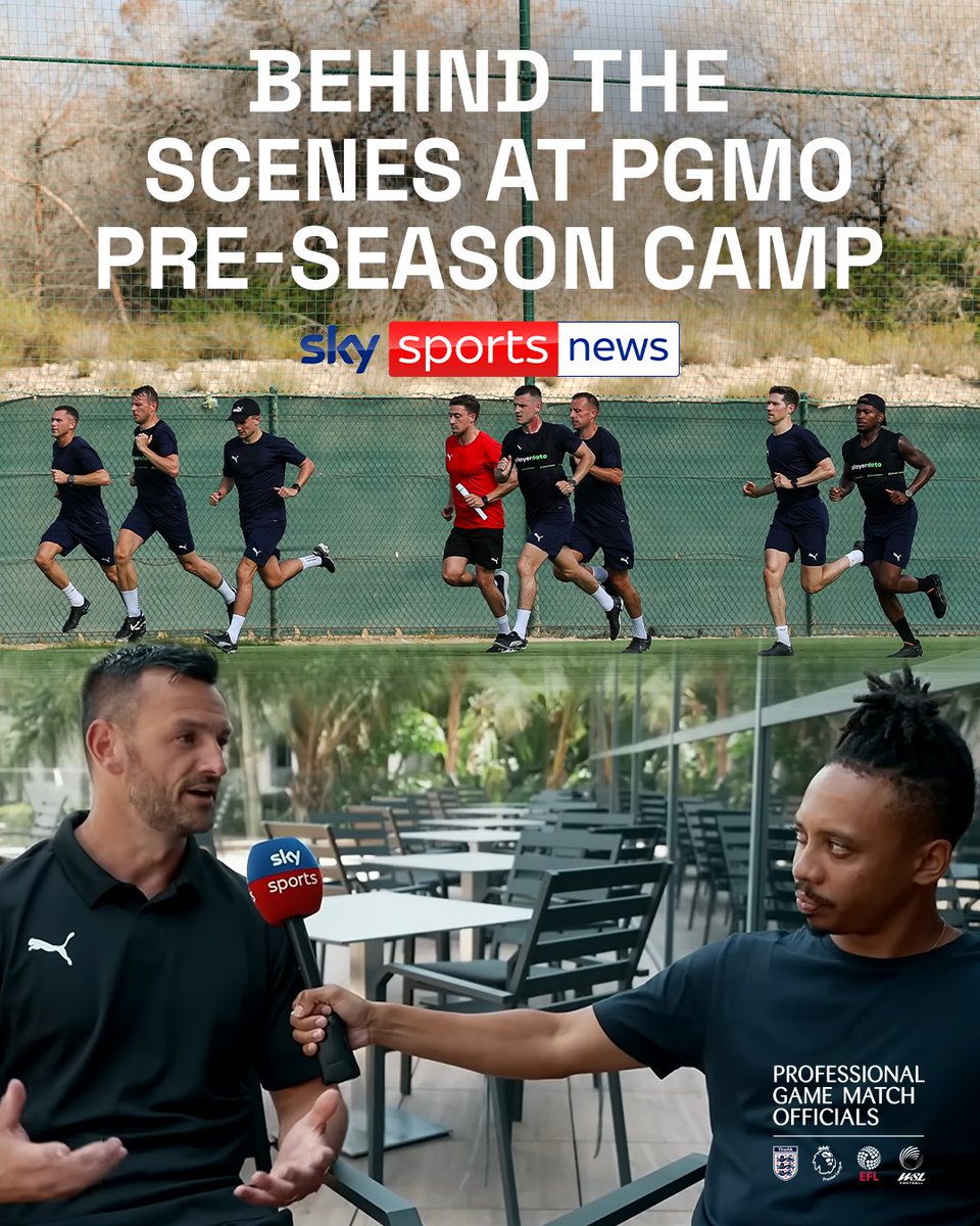 PGMOL (@fa_pgmol) on Twitter photo Behind the scenes at pre-season camp π₯
<a href="/SkySportsNews/">Sky Sports News</a> joined us in Spain, speaking to match officials and staff to gain insights into the physical preparation and technical development shaping the season ahead πͺ
youtu.be/ZvEPRtSLhVI?siβ¦ Behind the scenes at pre-season camp π₯
<a href="/SkySportsNews/">Sky Sports News</a> joined us in Spain, speaking to match officials and staff to gain insights into the physical preparation and technical development shaping the season ahead πͺ
youtu.be/ZvEPRtSLhVI?siβ¦