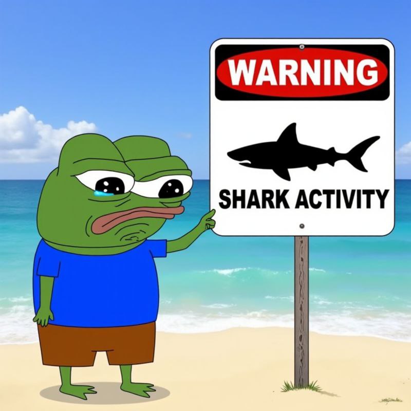 Gm and Happy Tuesday ☕️ ☀️ 

Beware it's Shark Week 🦈