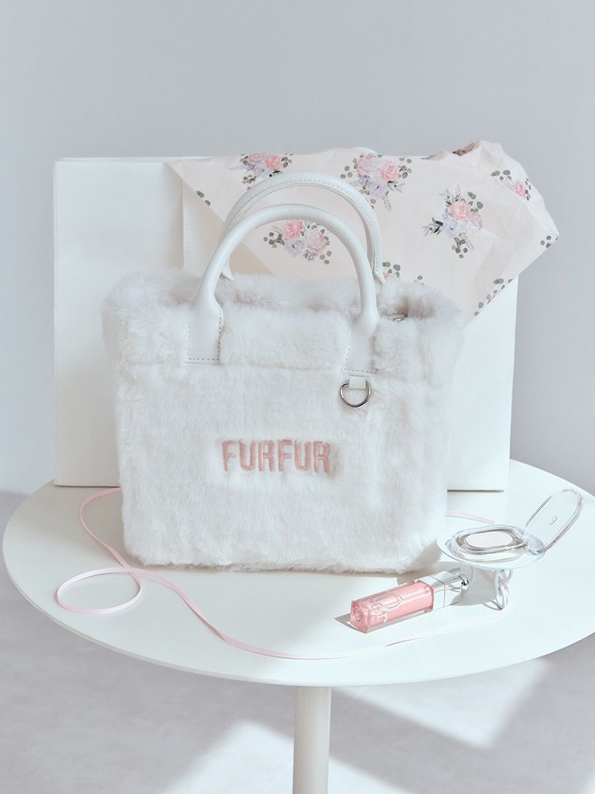 FURFUR エコファートートバッグ USAGI ONLINE限定 WHT 限定カラー】エコファートートバッグ（トートバッグ）｜FURFUR