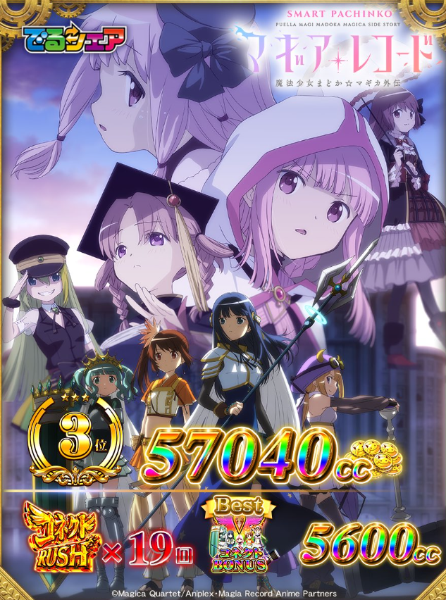 本日より導入開始のパチンコ新台 eマギアレコード 初打ちの感想を