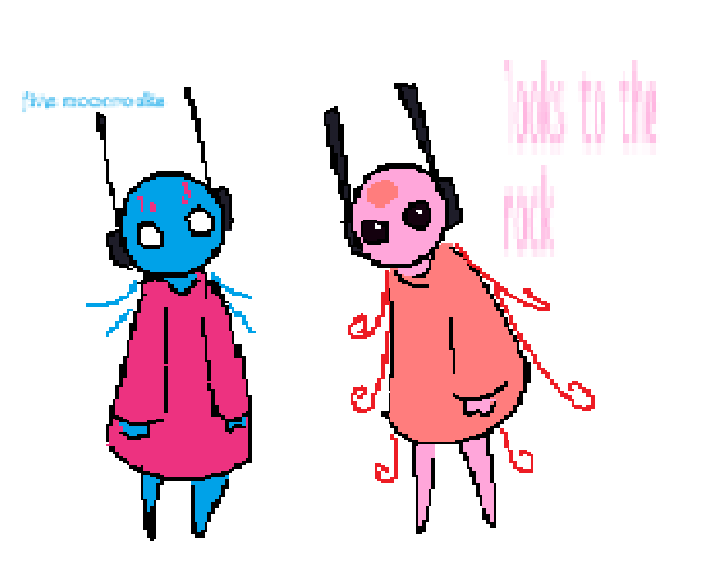 mulch1muncher's tweet image. this is my awesom iteratoprs ocs please be rude to me