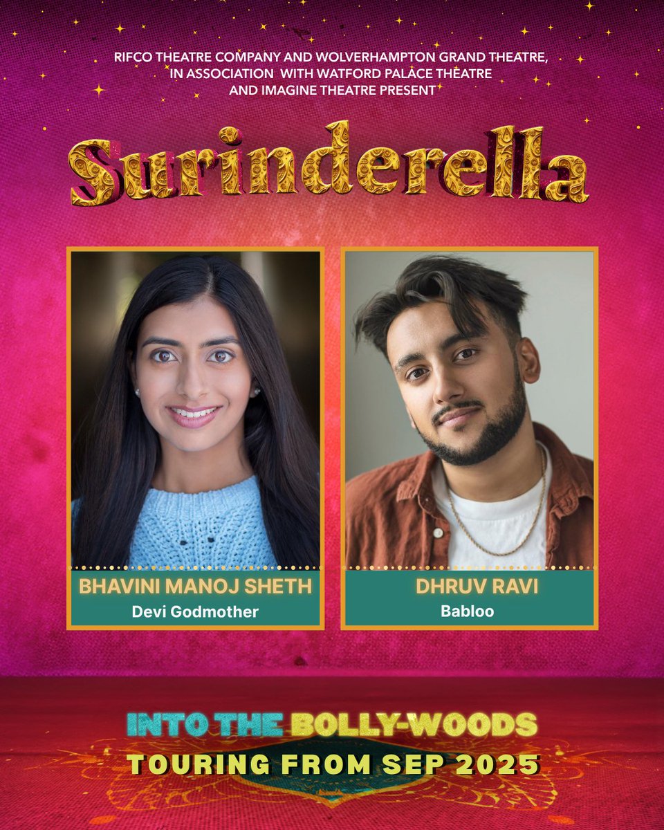 The magic behind Surinderella lies in the cast who bring it to life 🪄

Meet Bhavini Sheth, our Devi Godmother 🧚‍♀️
She's bringing sparkle, swagger, and screen creds from Eternals, Bell Bottom, and Watch Dogs: Legion. A true multi-hyphenate, she’s here to shake up the fairy tale