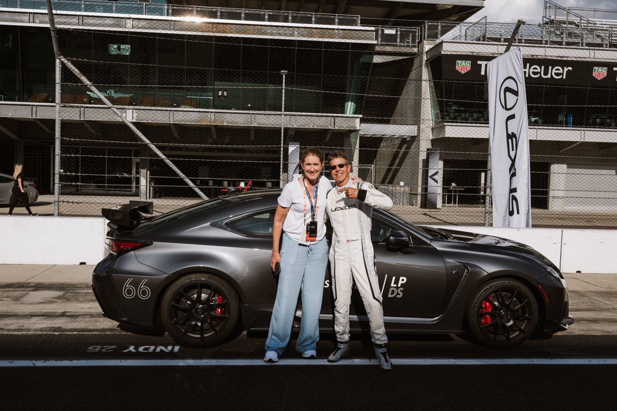 debbieantonelli's tweet image. What an incredible experience at @IMS w/ @IndSportsCorp #ScottPruett01 
2 laps at a reasonable 100 mph + . . . 
Thank you! #LexusPerformanceDrivingSchool