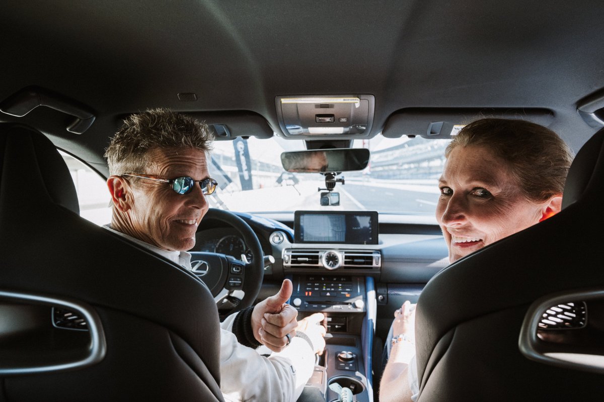 debbieantonelli's tweet image. What an incredible experience at @IMS w/ @IndSportsCorp #ScottPruett01 
2 laps at a reasonable 100 mph + . . . 
Thank you! #LexusPerformanceDrivingSchool