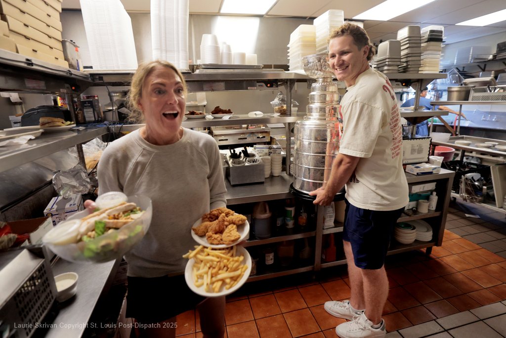 LaurieSkrivan's tweet image. Matthew Tkachuk brings the Stanley Cup back to St. Louis: ‘It’s what it’s all about’ stltoday.com/sports/profess… via @stltoday