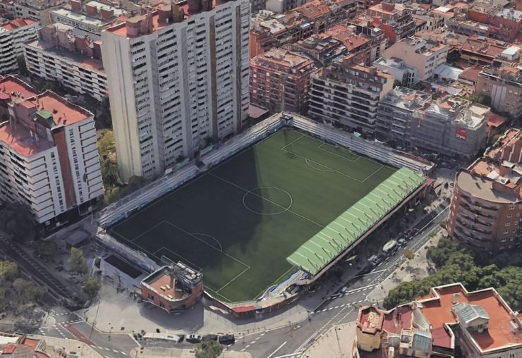 el_partido_es's tweet image. Nou Sardenya, Barcelona.
Home of @CEEuropa. Nestled into the Gràcia neighborhood, built on top of an underground car park.
A @LaLiga founding member on their way back up! 🙌🏻