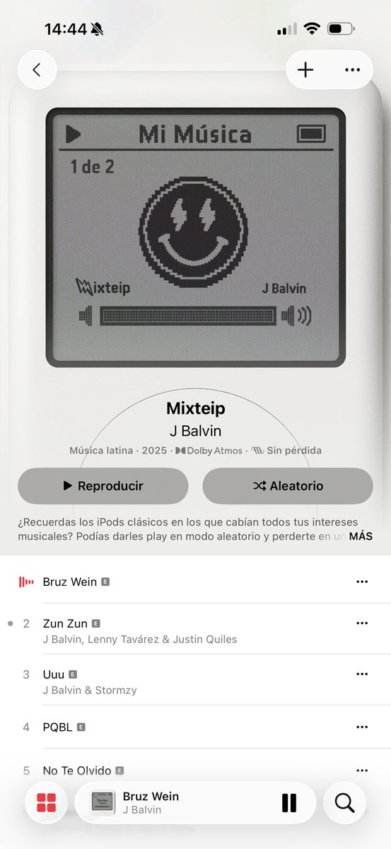 J. Balvin ha diseñado una carátula para vosotros.