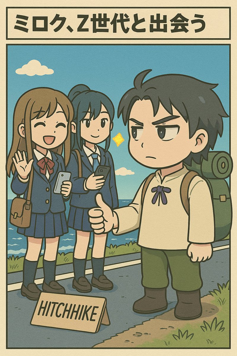 godbrain_com's tweet image. 【ミロク下生7】彼が地球でまず最初に出会った謎は、Z世代の不思議でした。今の時代に生きる若者たちの意識を学ぶために、ミロクは彼らの潜在的な意識との対話を試みます。#精神学
