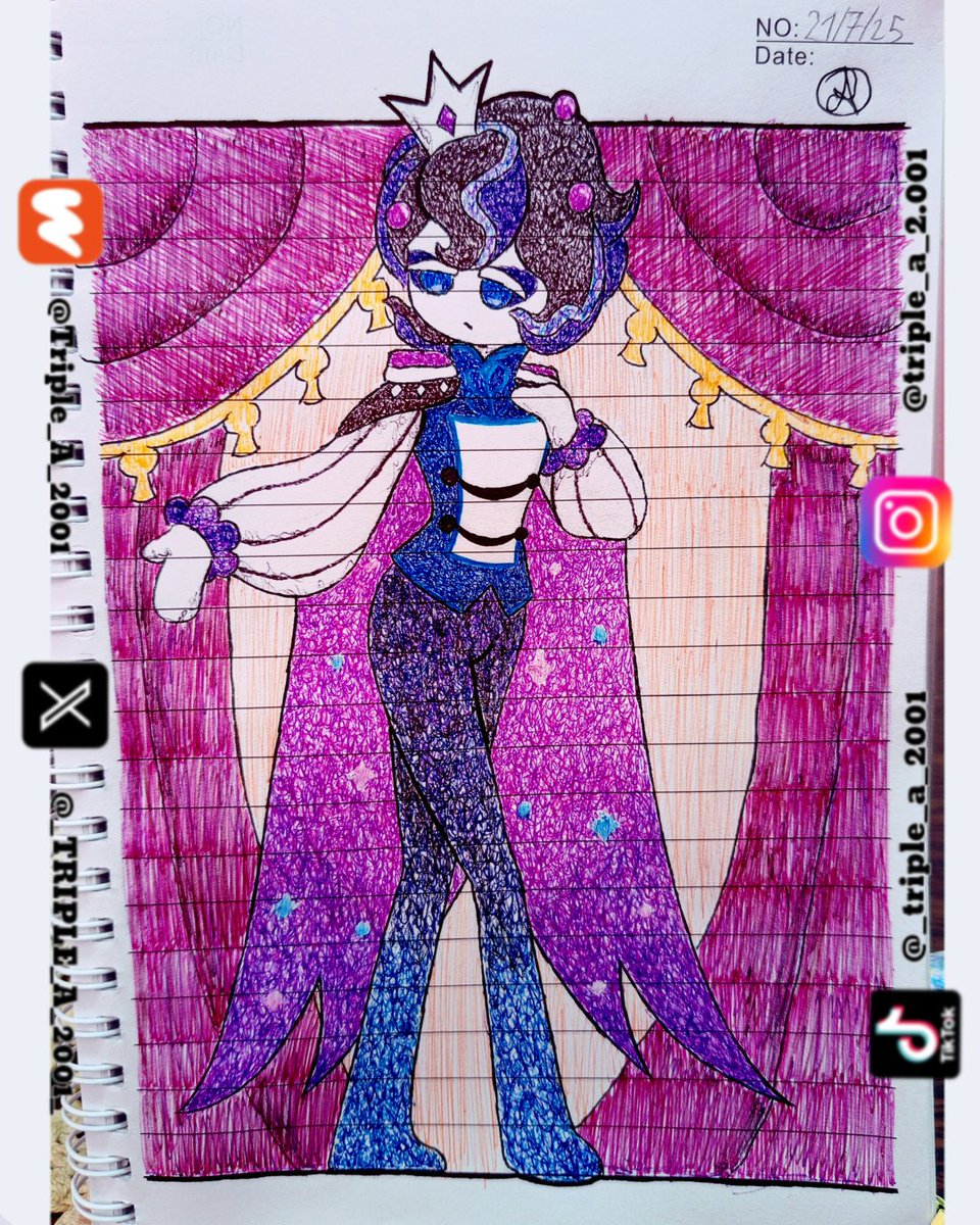 _TRIPLE_A_2001_'s tweet image. Esto es lo más bonito que he hecho en mucho tiempo 😭 ¡Lo amo!

#Dibujo #Tradicional #Fanart #CookieRunFanart #CookieRun #WhippedCreamCookie