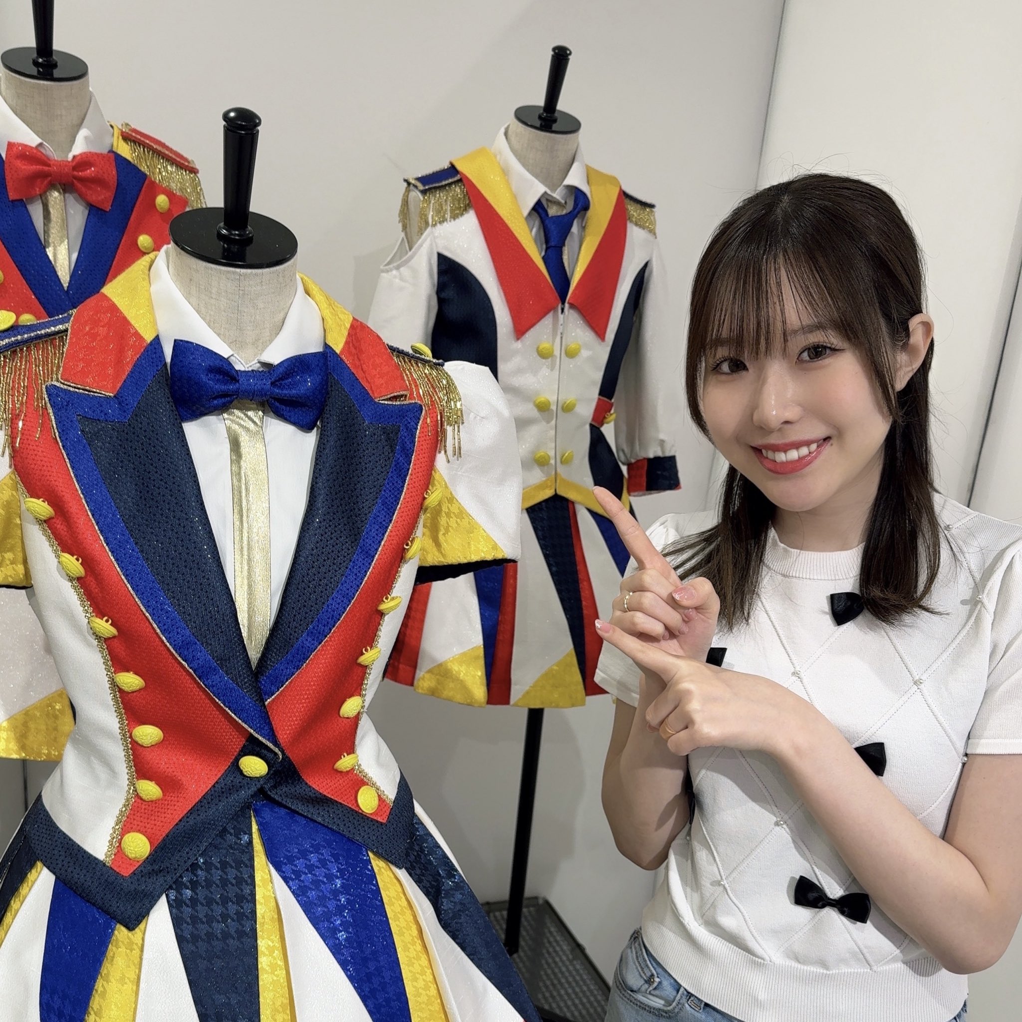う*げ様 AKB48 大丸衣装展 今日は誰に恋をする？衣装生地