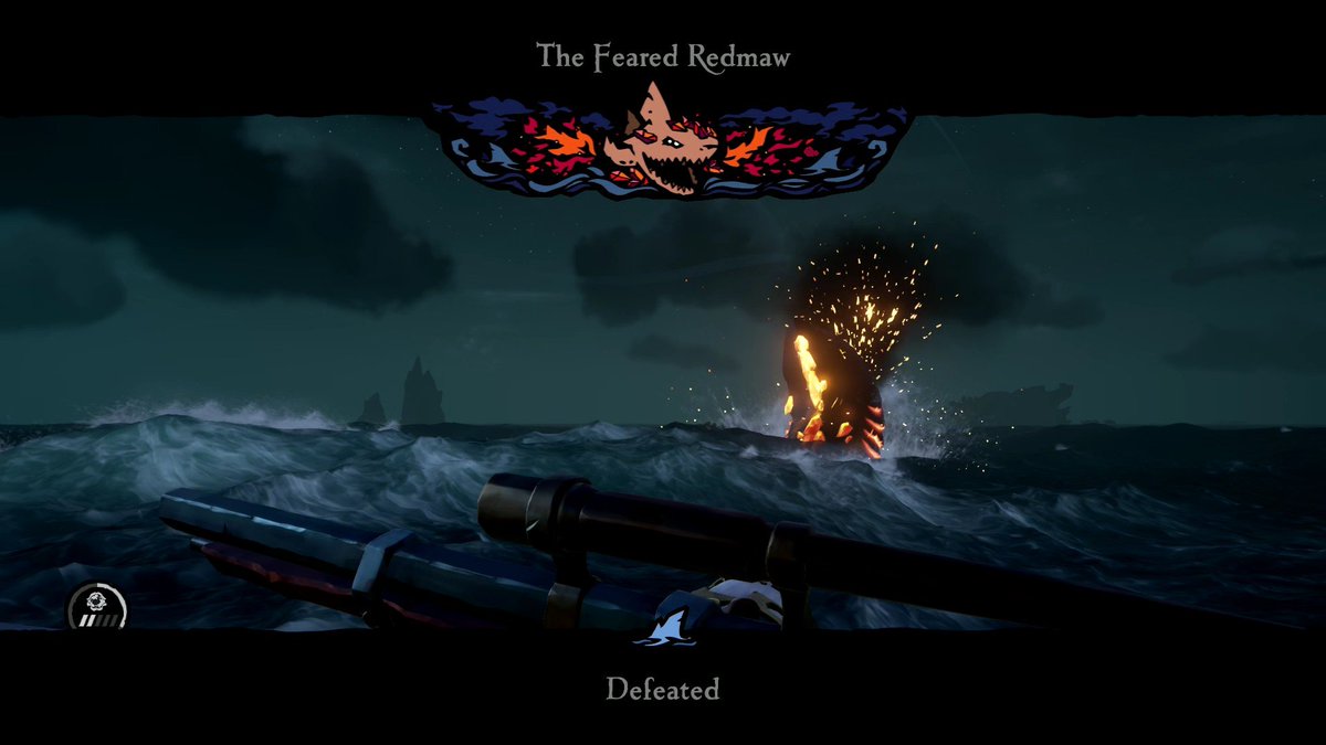 SkipperJimi's tweet image. The Quest for Dodos in #SeaOfThieves
🦤Day 783🦤
Huzzah! The Feared Redmaw has been defeated! Now to bring one of its teeth back to Morrow as a trophy.
See a Dodo? Leave a comment!🧐(only TWO today!)
