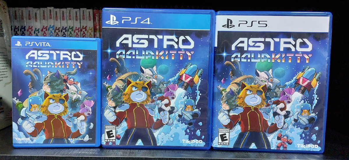 cinthia_mendes_'s tweet image. #Platinum 1068 - Astro Aqua Kitty #PS5 @TIKIPODltd
Time: 9h
Difficulty: 3/10
Now all games are plat'ed! I really enjoy this one and would love an Astro Aqua Kitty 2! The PS5 version has 4 new trophies, but nothing too complicated!
#trophyhunter #playstationtrophy #indiegames