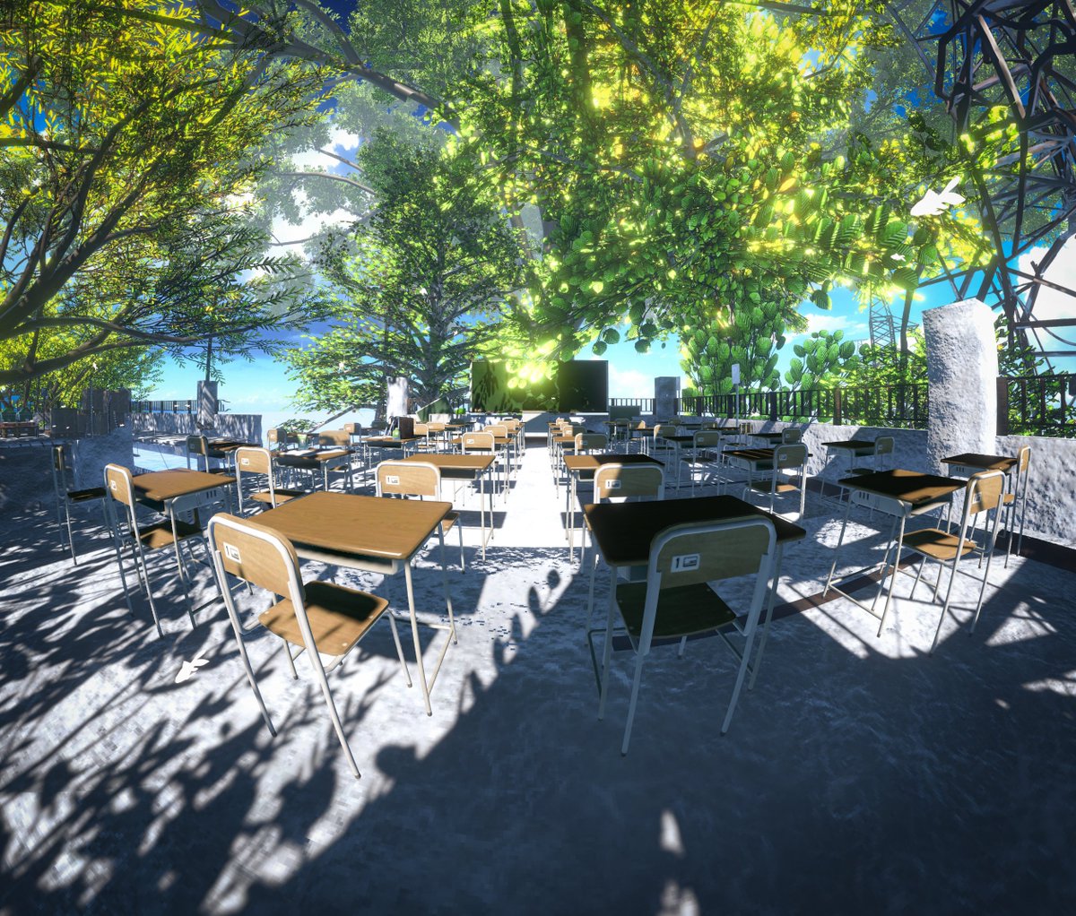 WRD_135's tweet image. 望塔私塾3
Created by: 元气克星花阳
World link : vrchat.com/home/launch?wo…
#VRChat #VRChat_world紹介 #VRChatPhotography #VirtualPhotography #WideLens #Fisheye